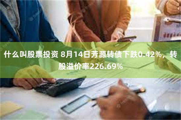 什么叫股票投资 8月14日芳源转债下跌0.42%，转股溢价率